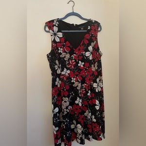 Floral print dress